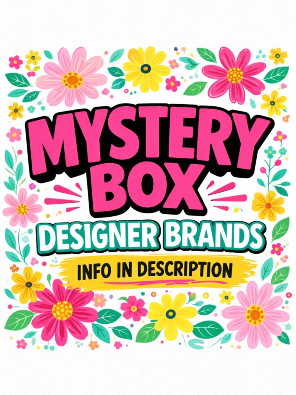 Designer Mystery Box – 4–6 Items – NWT Pieces Included!